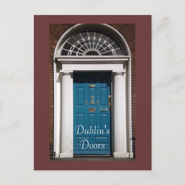 Carte postale des Portes de Dublin (Devant)