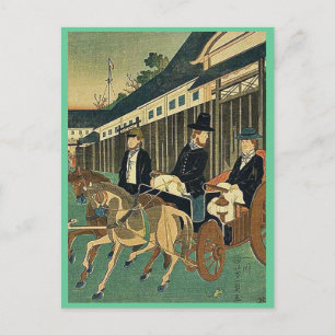 Carte Postale Des responsables étrangers autour de la ville par 