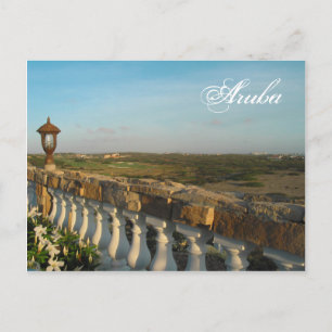 Carte postale des soirées Aruba