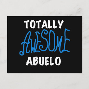 Carte Postale Des tee-shirts et des cadeaux Abuelo absolument gé
