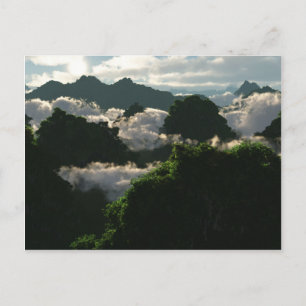 Carte postale des terres luxuriantes