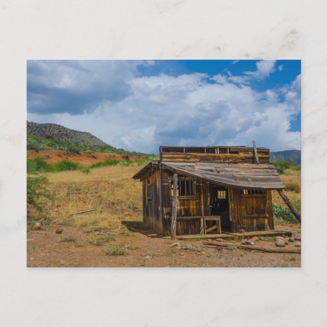 Carte Postale Descendre Shack Salt River Canyon (Devant)
