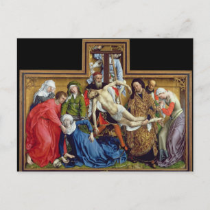Carte Postale Descent from the Cross, c.1435