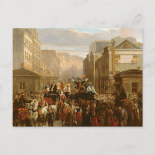 Carte Postale Descente de la Courtille', Belleville