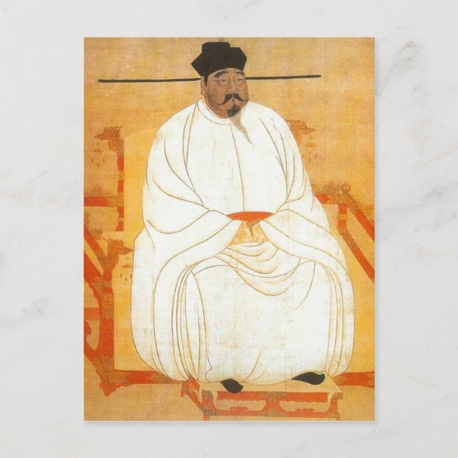 Carte Postale Description Song Taizu, le fondateur de Song dy (Devant)