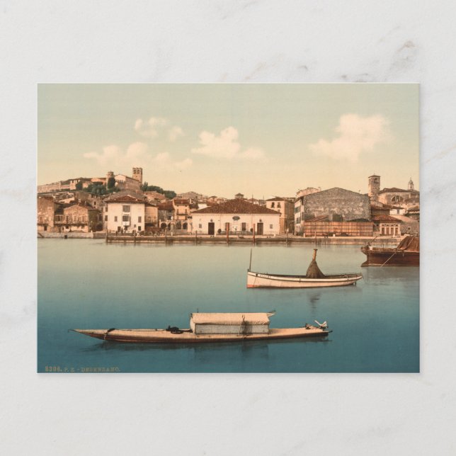 Carte Postale Desenzano, Lac de Garde, Lombardie, Italie (Devant)