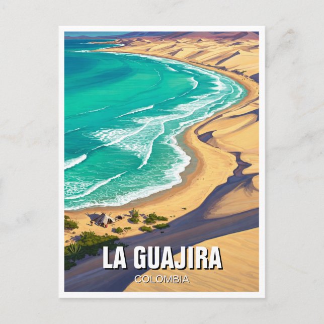 Carte Postale Désert de La Guajira (Devant)