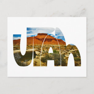 Carte Postale Désert de l'Utah