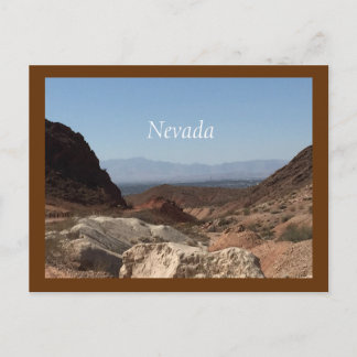 Carte Postale Désert du Nevada