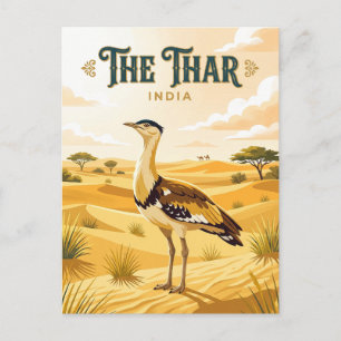 Carte Postale Désert du Thar Inde