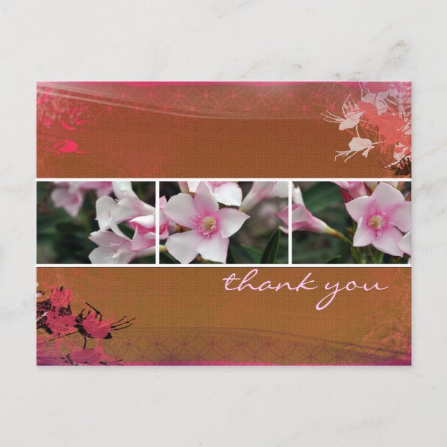 Carte postale DesertBotanical - marron (Devant)