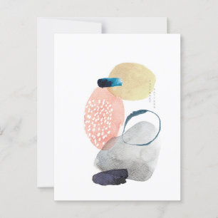 Carte Postale Design acrylique moderne