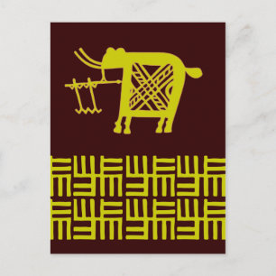 Carte Postale Design africain #7 @ Stylnic