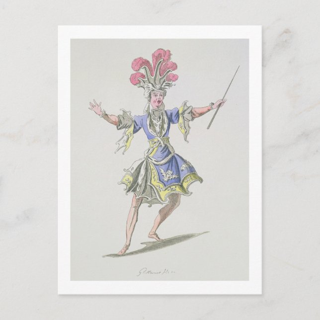 Carte Postale Design de costume pour le Magicien, à Dardanus, a  (Devant)