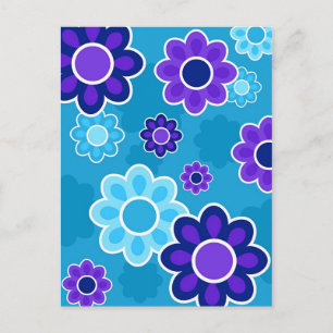 Carte Postale Design floral