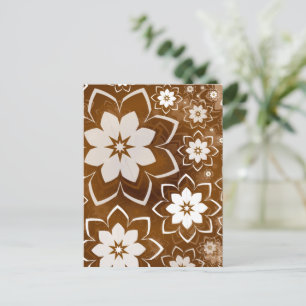 Carte Postale Design floral 13