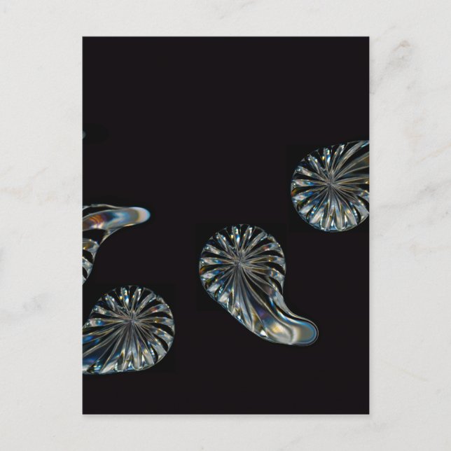 Carte Postale Design irlandais - La collection Crystal (Devant)