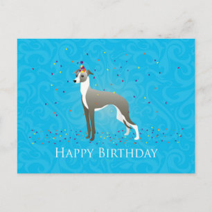 Carte Postale Design italien Greyhound