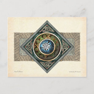 Carte postale Design Knotwork Celtique