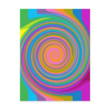 Design tourbillon coloré