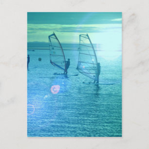 Carte postale Design Windsurfing 