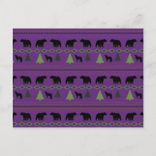 Carte Postale Designs amérindiens