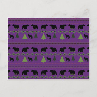 Carte Postale Designs amérindiens