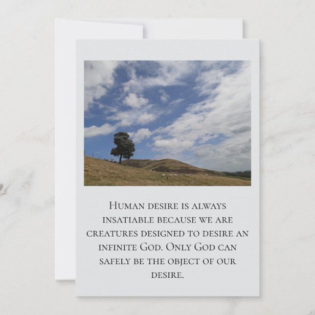 Carte postale Désir humain (Devant)