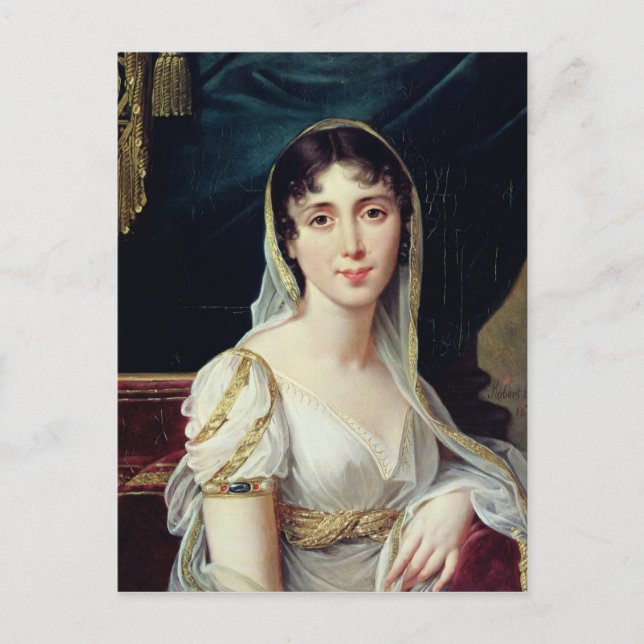 Carte Postale Desiree Clary Reine de Suède, 1807 (Devant)