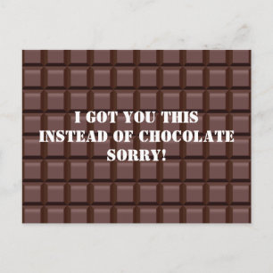 Carte Postale Désolé