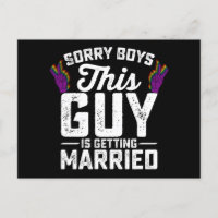 Désolé Garçons Ce Gars Se Marie Gay