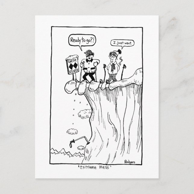 Carte Postale désordre extrême (Devant)