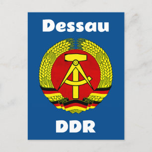 Carte Postale Dessau, DDR, Dessau, Allemagne (Ossi est-allemand)