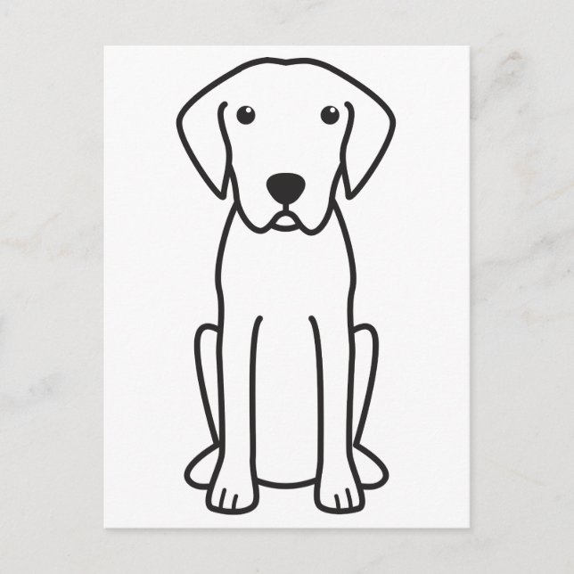 Carte Postale Dessin de Plott Dog (Devant)