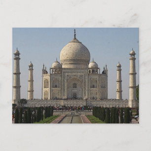 Carte Postale dessin de taj mahal