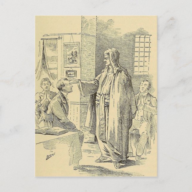 Carte Postale Dessin d'hypnose (Devant)