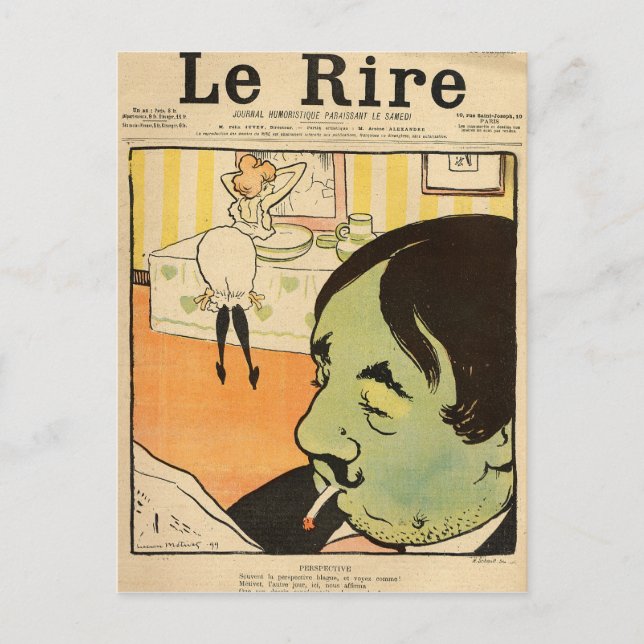Carte Postale Dessin humoristique (Devant)