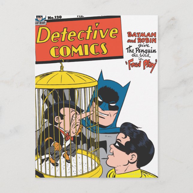 Carte Postale Dessins de détective #120 (Devant)