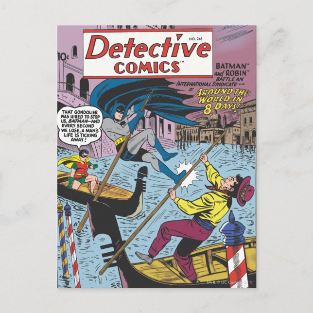 Carte Postale Dessins de détective #248 (Devant)