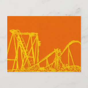 Carte Postale Dessous de verre à rouleaux