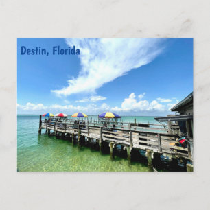 Carte Postale Destin Florida Ocean Boardwalk Photographie