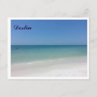 Destin plages blanches FL et eau bleue claire.
