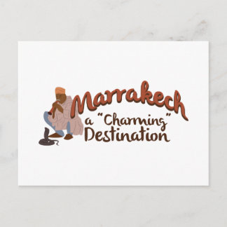 Carte Postale Destination avec du charme de Marrakech