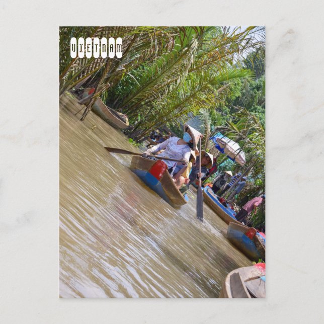 Carte Postale Destination de voyage au Vietnam (Devant)
