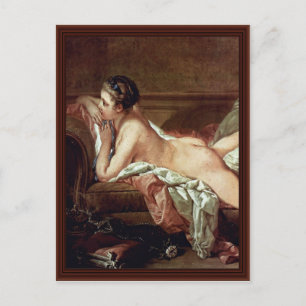 Carte Postale Détail de la fille au repos (Madmoiselle O'Murphy)