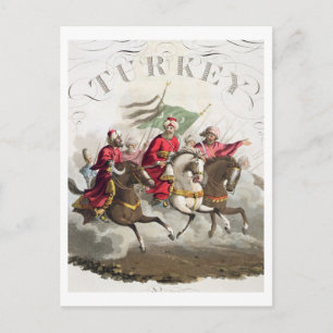 Carte Postale Détail de la page de titre, de 'Costumes de la var