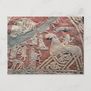 Carte Postale Détail des chiffres illustrant une saga
