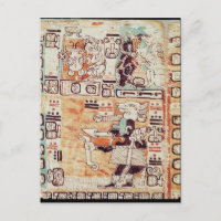 Détail d'un Codex Maya