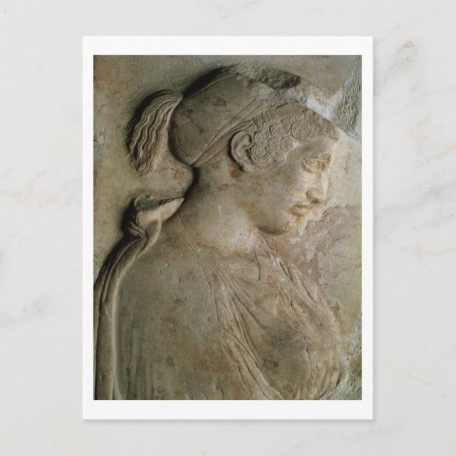 Carte Postale Détail from the stela of Philis, from Thasos, c.5t (Devant)