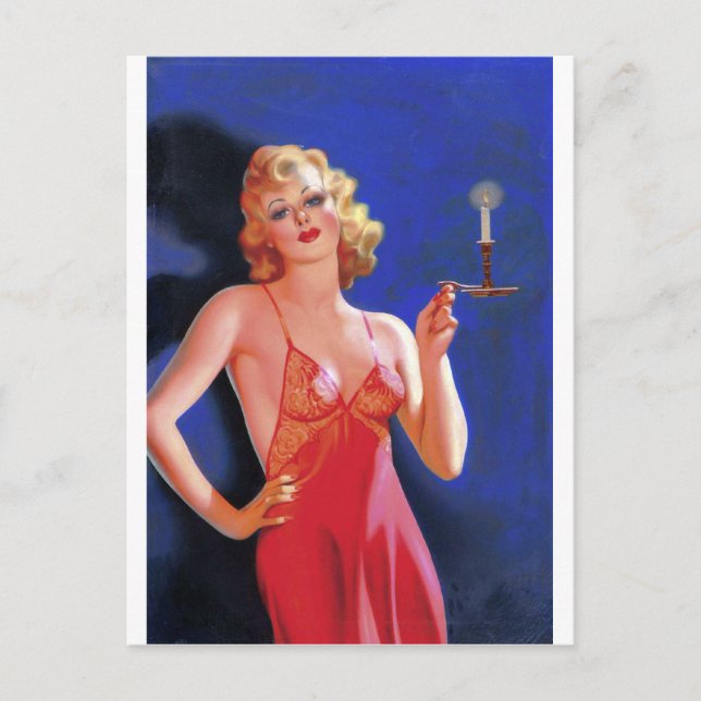 Carte Postale Détective de la pâte Femme Fatale (Devant)